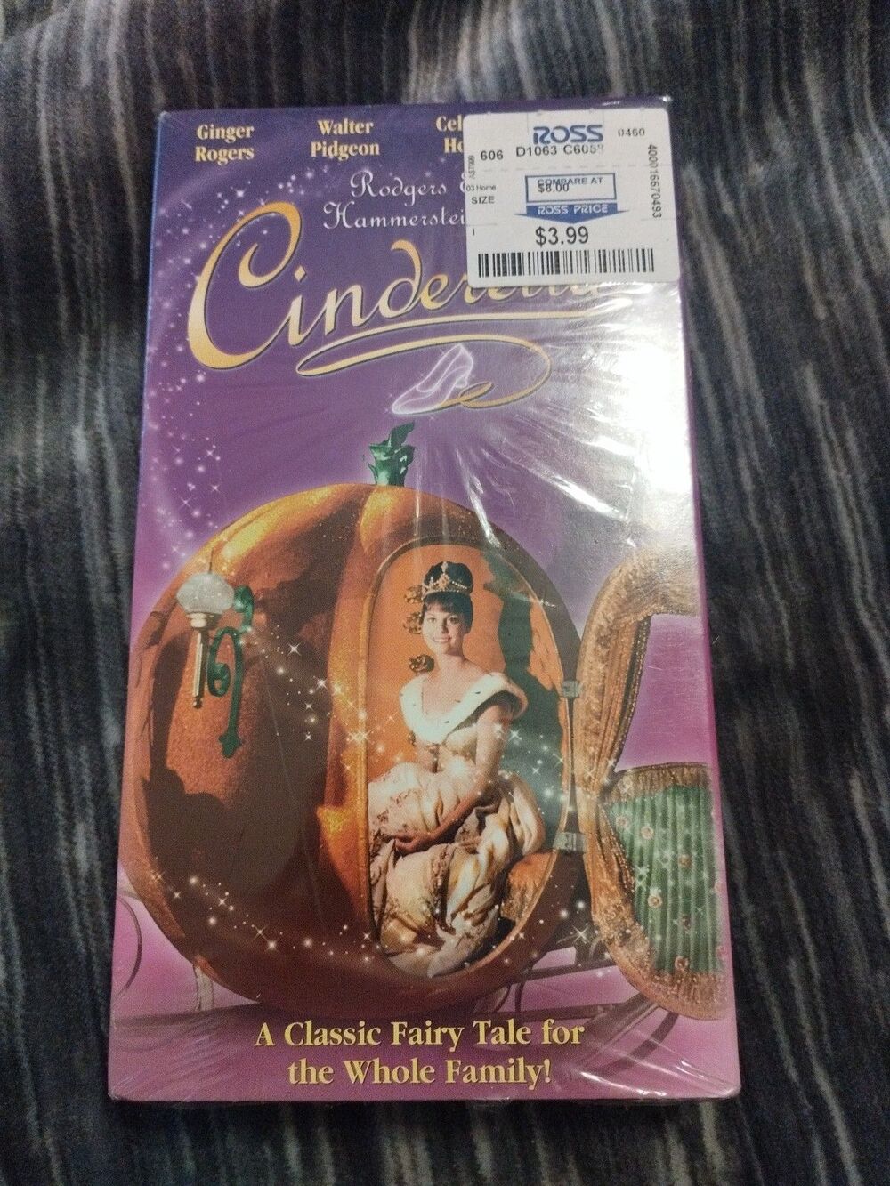 Cinderella Rodgers And Hammersteins VHS 2002 Factory Sealed Brand New
